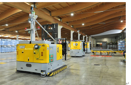 E80 以激光制導車與人工智能軟件雙輪驅動，重塑內部物流未來